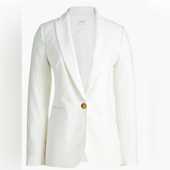J. Crew Factory Jackets & Blazers - J. Crew Factory Two-Piece Suit in White Size 20